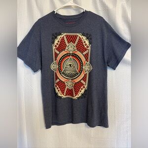 Tony Hawk Blue Graphic Short Sleeve Tee T-shirt Men’s Size Large